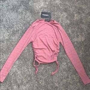 Pretty Little Thing Ruched Side Long Sleeve